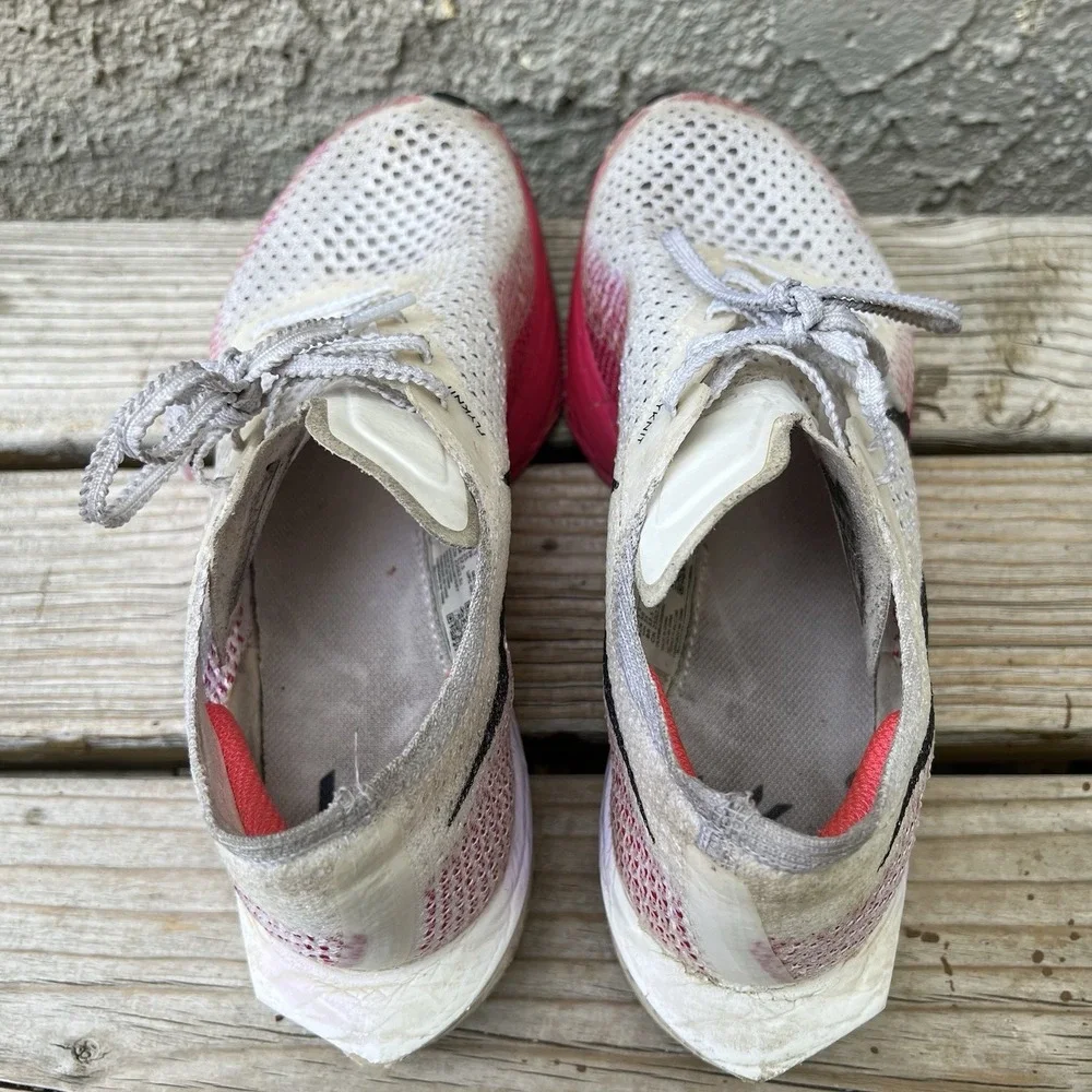 Nike Shoes Women Size 8 ZoomX Vaporfly Next% 3 White Vivid Purple